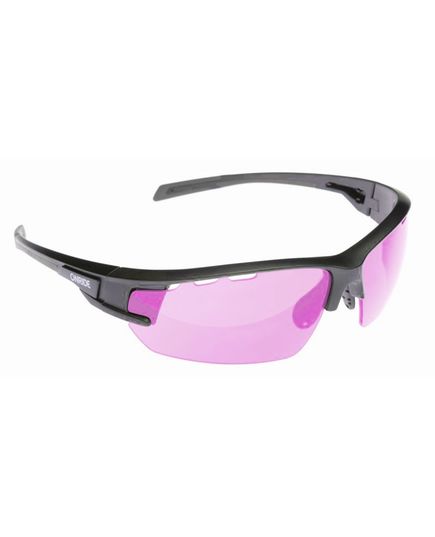 Окуляри ONRIDE Leader 40 матово чорні з лінзами: димчасті (17%), HD Pink (37%), Clear (100%), зображення 5