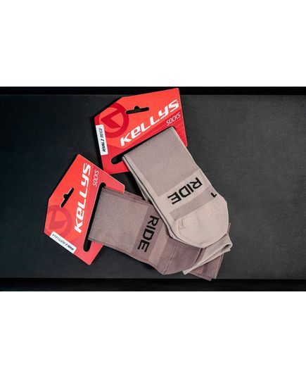 Шкарпетки KELLYS Rival 2 beige, Колір: Кремовий, Розмір: 39-42, зображення 2