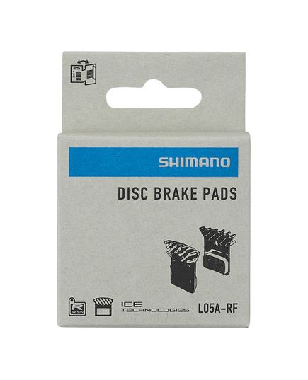 Тормозные колодки Shimano L05A-RF+радиатор, полимер/resin, изображение 3