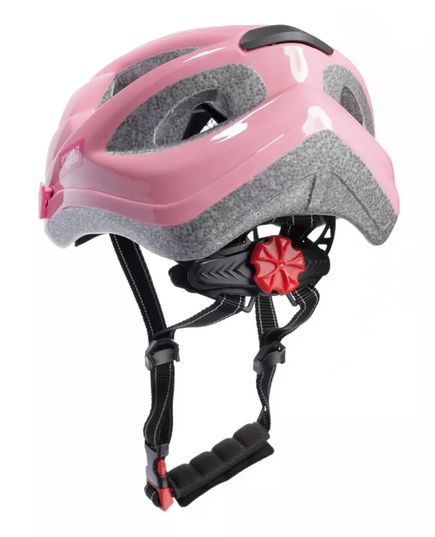 Шолом дитячий Green Cycle FRIDA розмір 50-56см рожевий лак, зображення 2