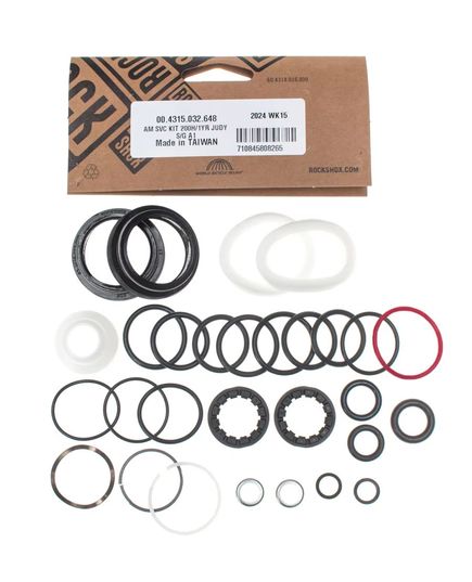 Сервісний набір RockShox 200 HOUR/1 YEAR JUDY GOLD AND SILVER (2018+) - 00.4315.032.648, зображення 2