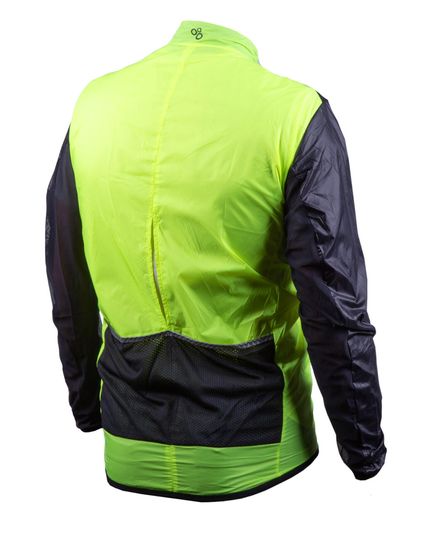 Вітровка ONRIDE Fence 20 колір неоново-чорний, Колір: Лайм, Розмір: L, зображення 2