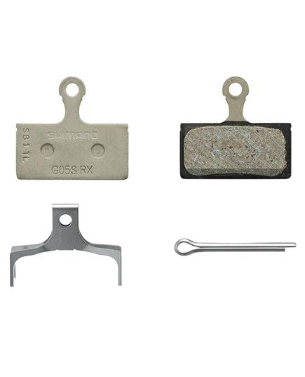 Тормозные колодки Shimano G05S XTR/XT/SLX/ALFINE, полимер/resin, изображение 2