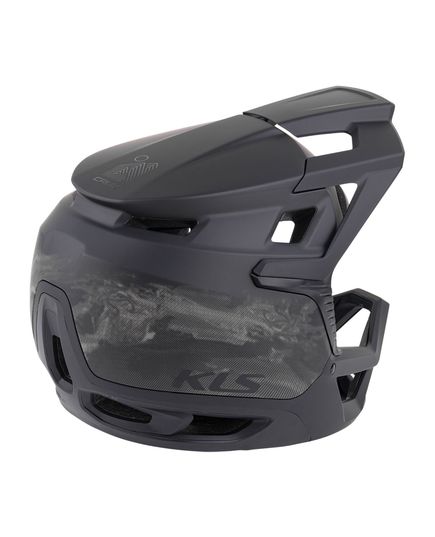 Шолом KLS CRUX black, Колір: Чорний, Розмір шолома: M/L (55-58 см), зображення 2