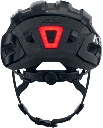 Шлем с мигалкой KLS DAZE LUMIO 022 red, Цвет: Красный, Размер шлема: L/XL (58-61 см), изображение 4