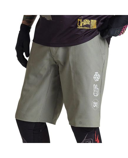 Велошорти TLD FLOWLINE SUPERLYTE SHORT MONO [OLIVE], Колір: Camo, Розмір: 36, зображення 5