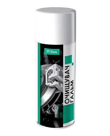 Очищувач гальмівних систем PiTon для роторів, колодок, спрей 400 мл, зображення 2