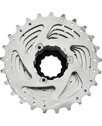 Касета SunRace CSR91 9AQ, 9 швидкостей, 11-25T, Nickel, зображення 2