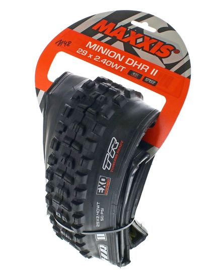 Покрышка Maxxis Minion DHR II WT 29x2.40 (ETB96797000) складная , EXO/TR, 60TPI, изображение 2