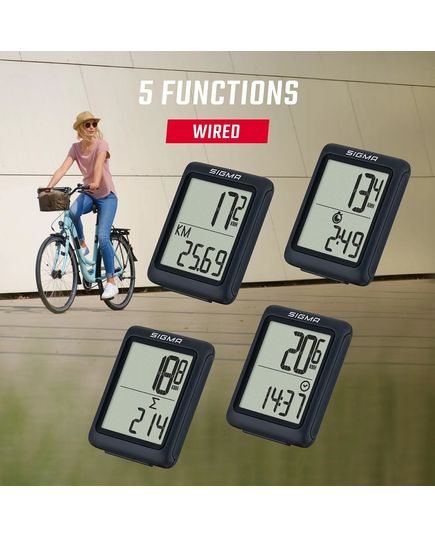 Велокомп'ютер BC 5.0 WR Sigma Sport, зображення 5