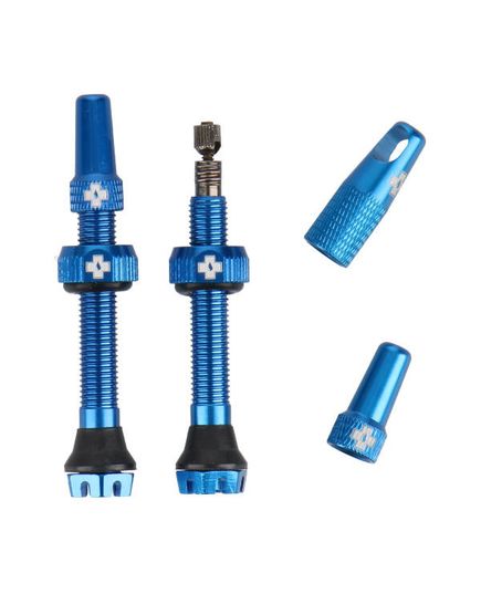 Вентилі для безкамерних коліс MUC-OFF TUBELESS V2 44mm помаранчевий, Колір: Помаранчевий, зображення 2