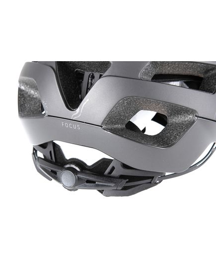 Шолом ONRIDE Focus чорний / сірий, з вставкою Cool max, Колір: Сірий, Розмір шолома: M (55-58 см), зображення 4