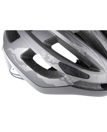 Шолом ONRIDE Focus чорний / сірий, з вставкою Cool max, Колір: Сірий, Розмір шолома: M (55-58 см), зображення 5