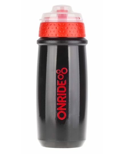 Фляга ONRIDE Forever 650 мл чорна з ковпачком, зображення 2