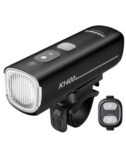 Велосипедне світло переднє Ravemen K1400, зображення 5