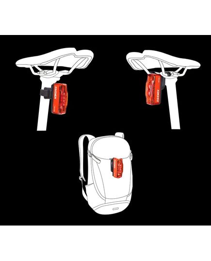 Велосипедне світло заднє Ravemen TR150, зображення 6