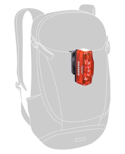 Держатель для заднего света на рюкзак Ravemen ABM12, изображение 2