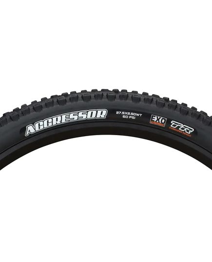 Покришка MAXXIS AGGRESSOR 27.5X2.50WT TPI-60 Foldable EXO/TR, зображення 3