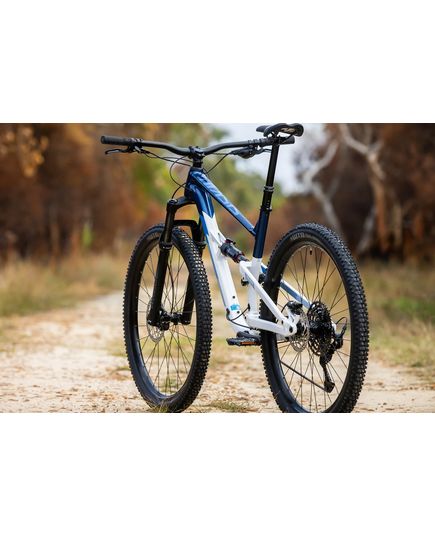 Велосипед Polygon Siskiu D7 blue white, Колір: Синій, Розмір рами: M, Діаметр колеса: 29", зображення 4