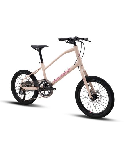 Велосипед Polygon Zeta Velo cream, Колір: Кремовий, Розмір рами: 14", Діаметр колеса: 20", зображення 2