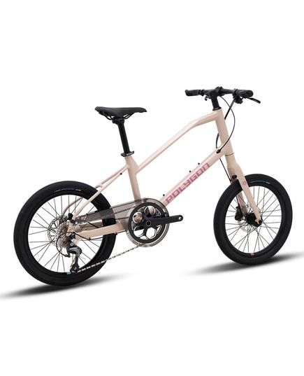 Велосипед Polygon Zeta Velo cream, Колір: Кремовий, Розмір рами: 14", Діаметр колеса: 20", зображення 3