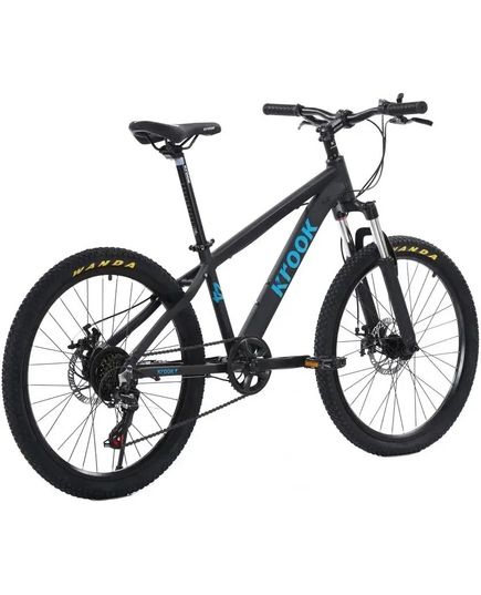 Велосипед 24" Krook 24 2025 чорний, Колір: Чорний, Діаметр колеса: 24", зображення 3