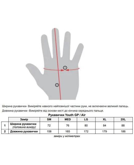 Вело перчатки TLD GAMBIT GLOVE [CHARCOAL], Цвет: Серый, Размер: XL, изображение 3