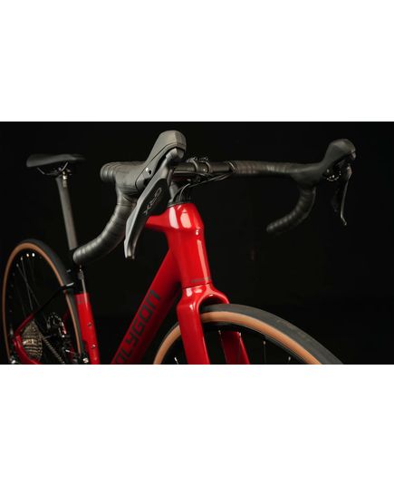 Велосипед Polygon Tambora A5 red black, Цвет: Красный, Размер рамы: M, Диаметр колеса: 28", изображение 7