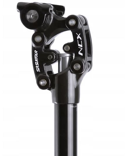Підсідельний штир SUNTOUR з аморт. NCX 350мм, 27,2мм, зображення 3