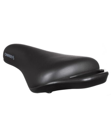 Сідло ONRIDE Vector, сталеві рамки, 247х143 мм, дитяче, чорний, зображення 2