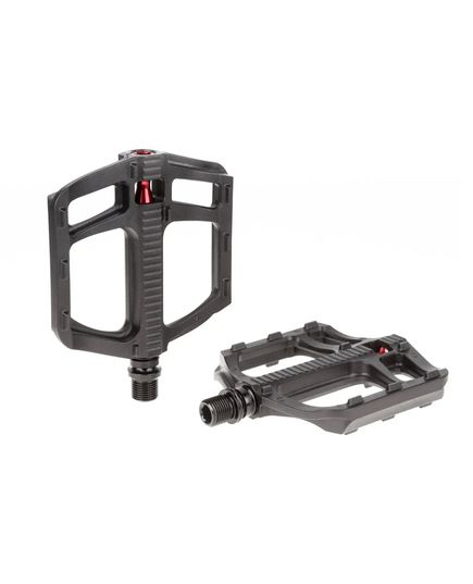 Педалі TW нейлон (105x105) втулка, промпідшипник, чорні, зображення 2