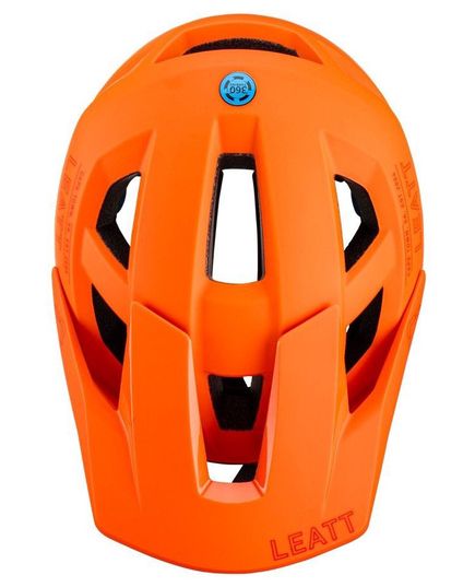 Шолом LEATT MTB 2.0 V23 All Mountain Helmet Flame, Колір: Помаранчевий, Розмір шолома: L (59-63 см), зображення 5