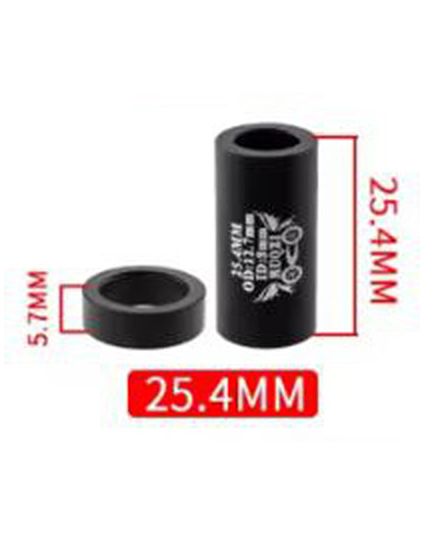 Вісь (палець) для амортизатора 25.4х8 мм алюмінієвий анодований, зображення 2