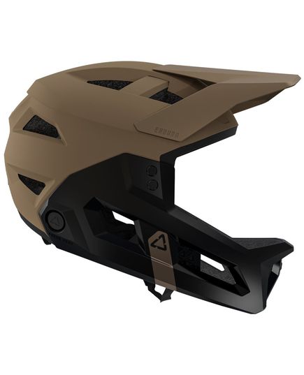 Шлем LEATT MTB 2.0 Enduro Helmet Brown, Цвет: Коричневий, Размер шлема: L (59-63 см), изображение 3