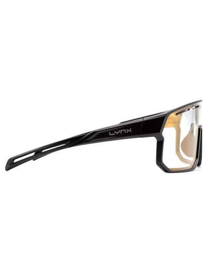 Очки LYNX Bismarck PH B, matt black/#1 smoke photochromic with gold revo, Цвет: Черный, изображение 2
