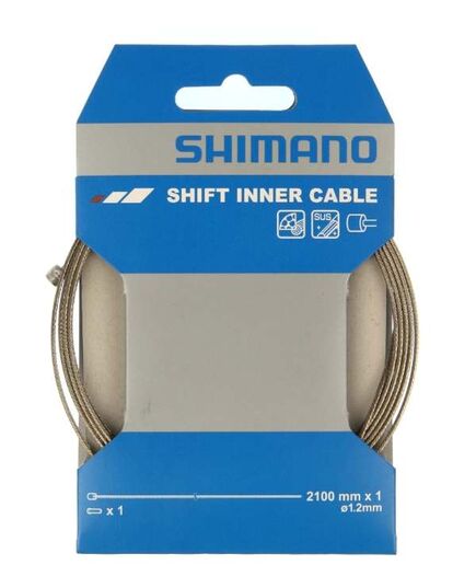 Трос переключения Shimano 2100Х1.2мм, нержавеющая сталь, изображение 2