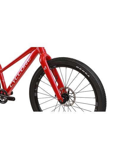 Велосипед 24" Cyclone ULTIMA червоний, Колір: Червоний, Розмір рами: 12", Діаметр колеса: 24", зображення 3