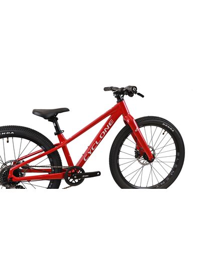 Велосипед 24" Cyclone ULTIMA червоний, Колір: Червоний, Розмір рами: 12", Діаметр колеса: 24", зображення 5