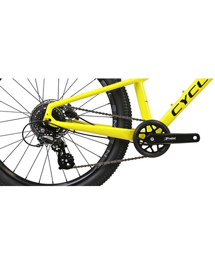 Велосипед 24" Cyclone ULTIMA жовтий, Колір: Жовтий, Розмір рами: 12", Діаметр колеса: 24", зображення 4