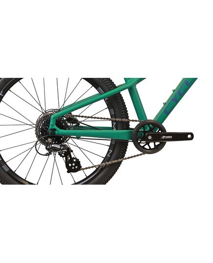 Велосипед 24" Cyclone ULTIMA зелений, Колір: Зелений, Розмір рами: 12", Діаметр колеса: 24", зображення 2