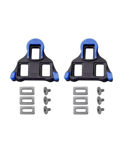 Шипи Shimano SM-SH12 SPD-SL шосе, вільний хід 2 град, сині, зображення 3