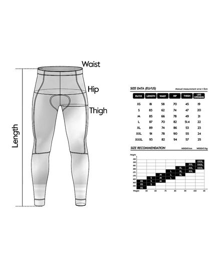 Велоштаны мужские демисезонные с памперсом без лямок, Размер: L, изображение 2