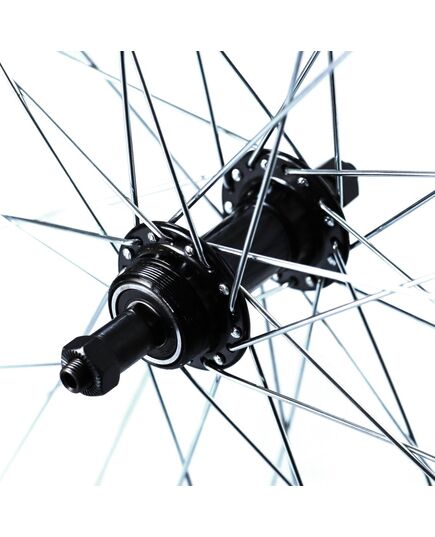 Колесо задн. VLT 29" AL 36H V-brake под трещотку пром. черный, изображение 3