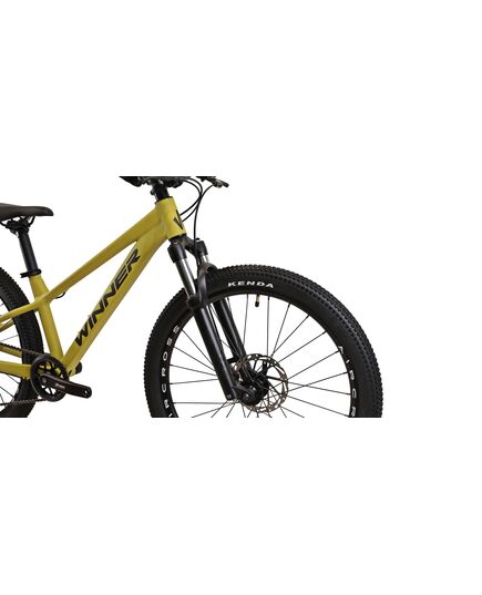 Велосипед 24" Winner BULLET салатовый, Цвет: Лайм, Размер рамы: 12", Диаметр колеса: 24", изображение 4