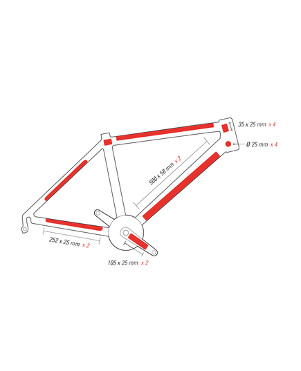 Защита рамы Zefal Skin Armor L (2601), изображение 4