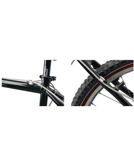 Тримач гідролінії Alligator на раму / вилку Gripper (I) чорний, зображення 3