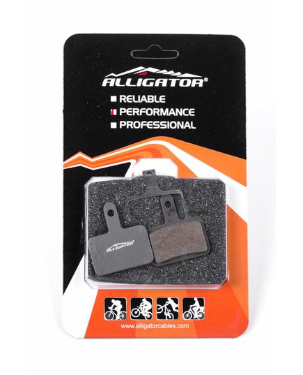 Колодки гальмівні Alligator для Shimano M525/M475 напівметал, зображення 3