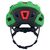 Шолом з мигалкою KLS Daze Lumio (USB Type-C), зелений, Колір: Зелений, Розмір шолома: M/L (55-58 см), зображення 3